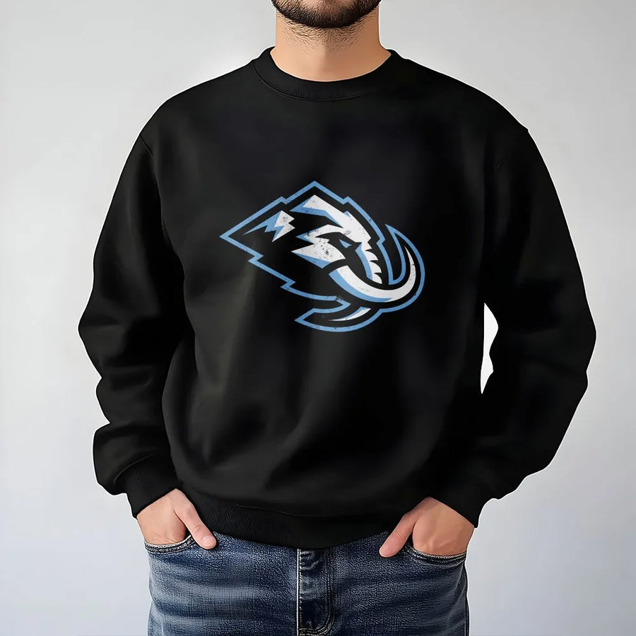 Mammoth Mascot Sweatshirt | Vintage Style Sports Logo Graphic | Soft Cotton Blend | Unisex Fan Apparel Gift