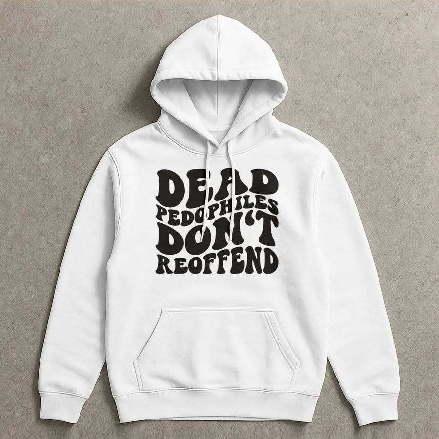 Graphic Statement Hoodie | Retro Typography Text Design | Premium Cotton Blend | Protective Awareness Gift For Advocates