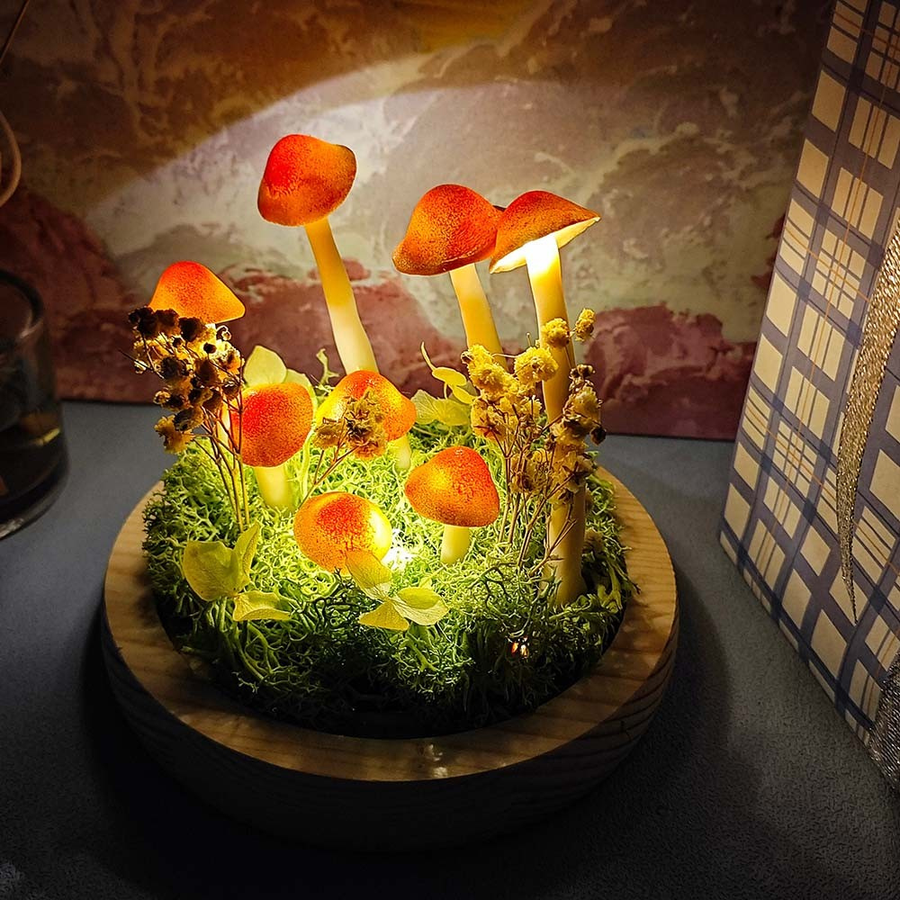 Enchanted Mushroom Lamp