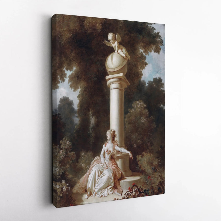 Fragonard The Progress of Love Canvas Print | Vintage Rococo French Painting | Premium Gallery Wrapped Canvas | Collector's Gift for Art Lovers