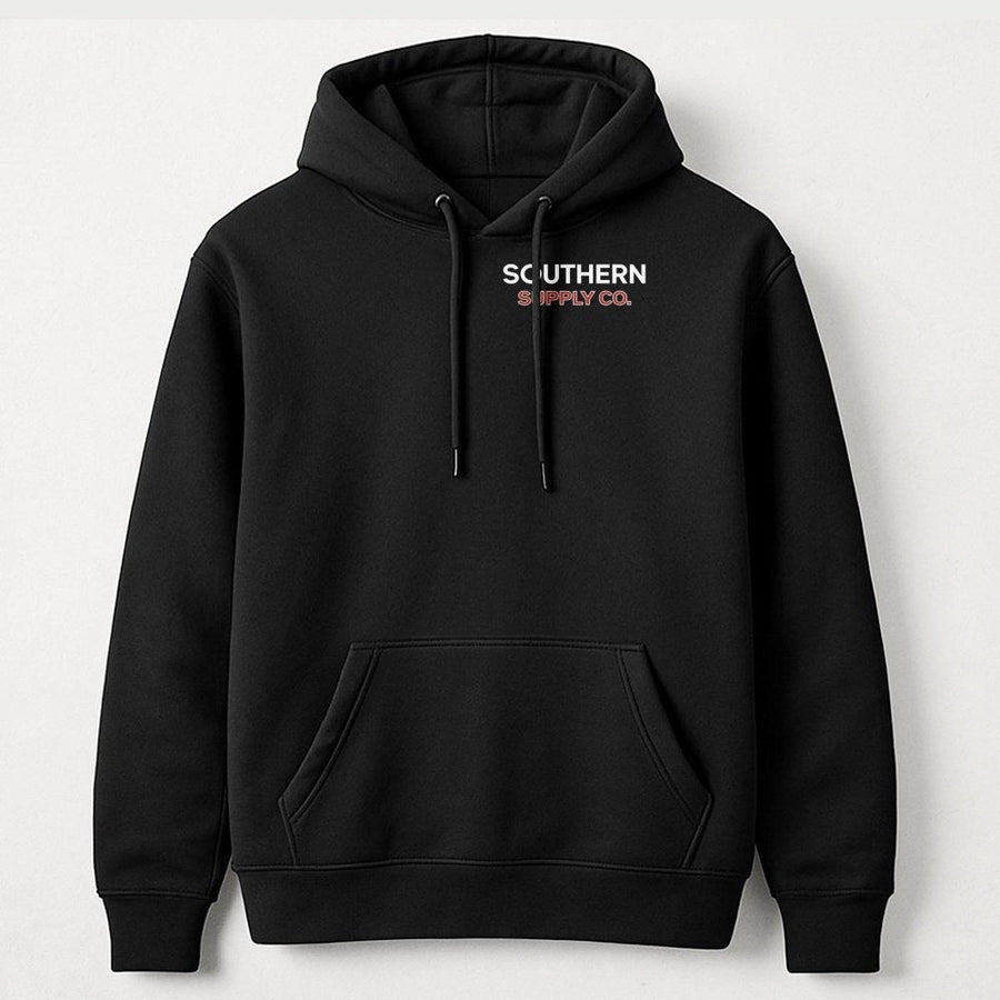 Southern Supply Co Hoodie | Vintage Minimalist Country Graphic | Premium Cotton Blend | Unisex Comfort Gift For Men And Women