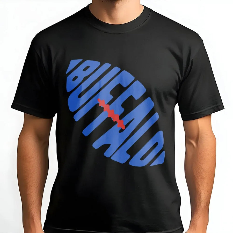 Buffalo Football Graphic T-Shirt, Game Day, Retro Sports Inspired Unisex, Go Bills