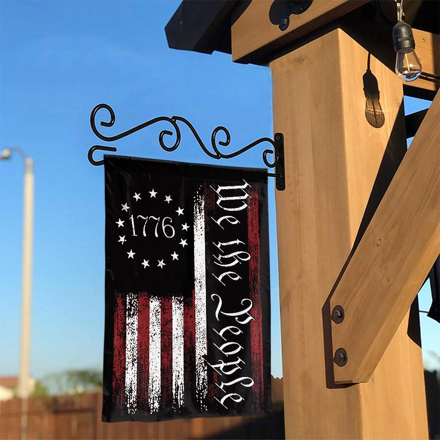 We The People 1776 Garden Flag | Patriotic American Yard Decor | Durable Weather-Resistant Polyester | July 4th Memorial Day Home Gift