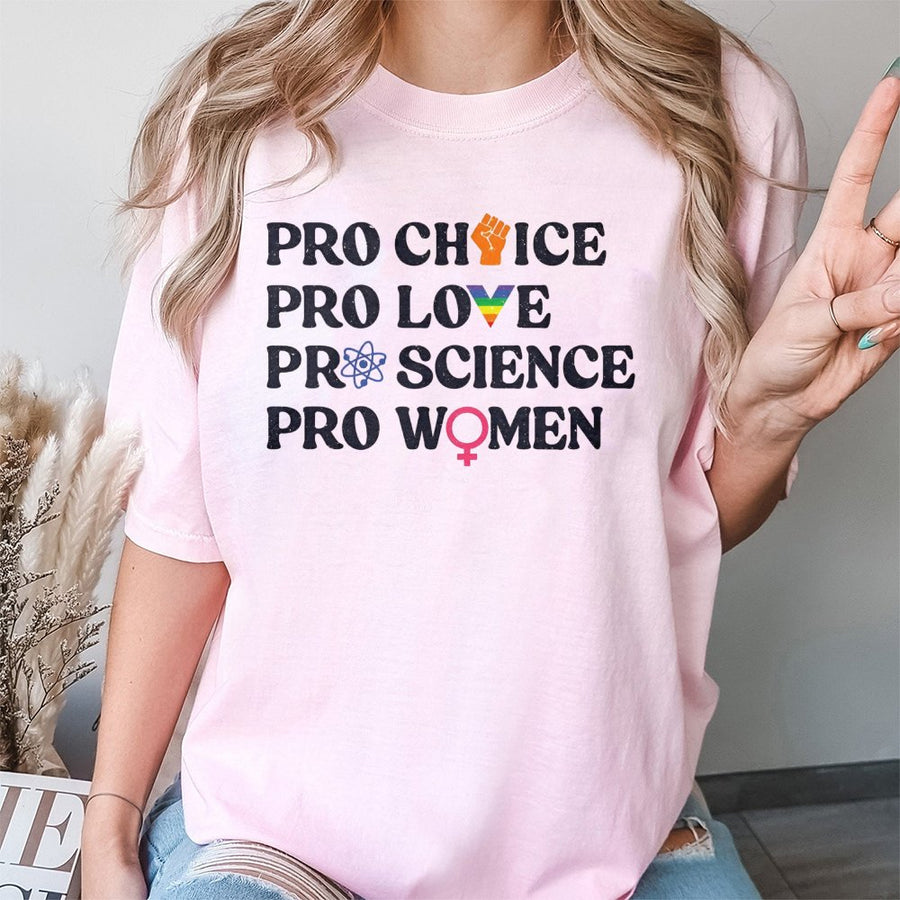 Pro Choice Feminist T-Shirt | Social Justice Activist Design | Premium 100% Cotton Apparel | Gift For Women & Human Rights Supporters