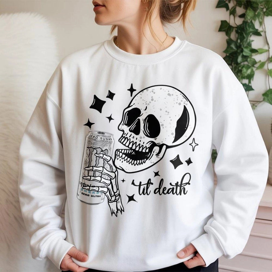 Til Death Monster Zero Ultra Sweatshirt โ Energy Drink Graphic Sweatshirt, Streetwear For Men And Women