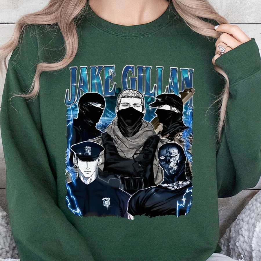 Manhwa Character Graphic Sweatshirt | Retro 90s Bootleg Style Design | Cotton Blend Premium Fabric | Casual Anime Fan Gift For Men Women
