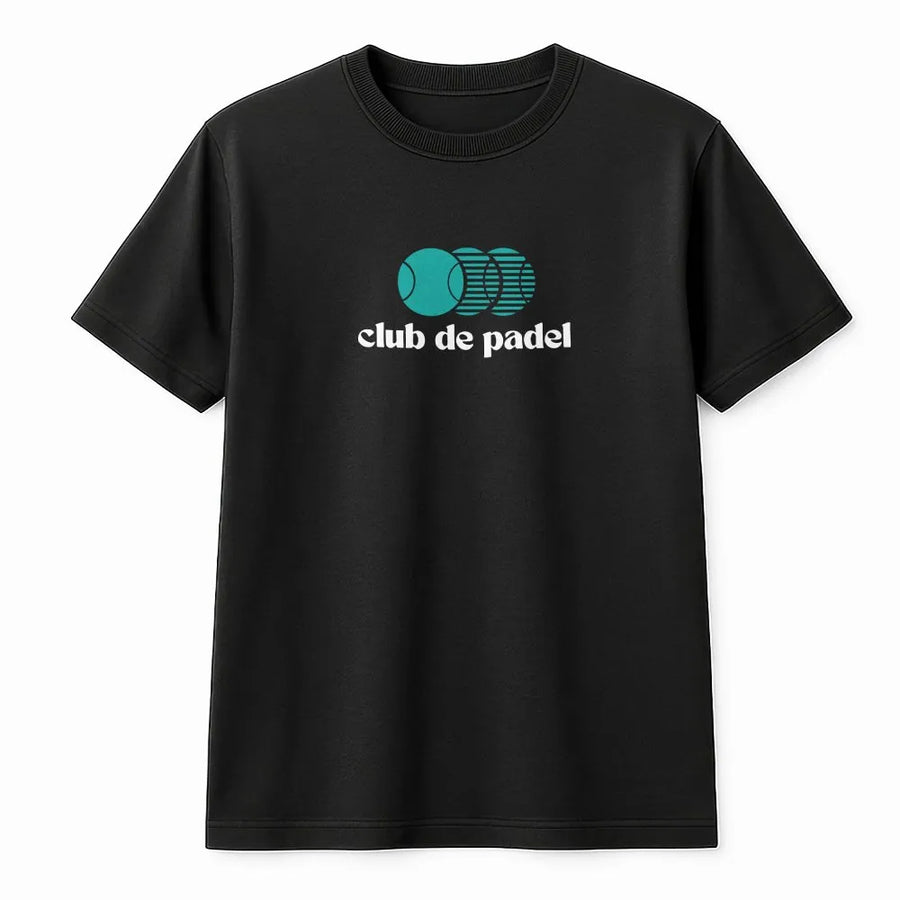 Club De Padel T-Shirt | Minimalist Padel Ball Graphic Sweatshirt | Premium Cotton Blend | Gift for Padel Tennis Player