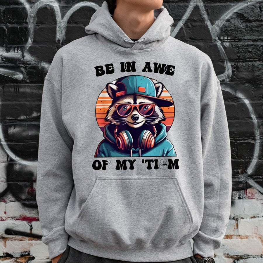 Cool Raccoon Graphic Hoodie | Streetwear Hip Hop Aesthetic | Premium Cotton Blend | Gift For Animal Lovers & Urban Fashion Fans
