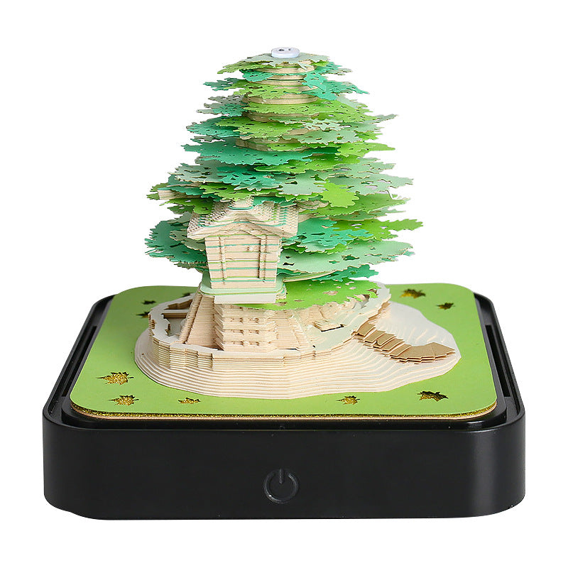 Treehouse 3D Paper Calendar 2027