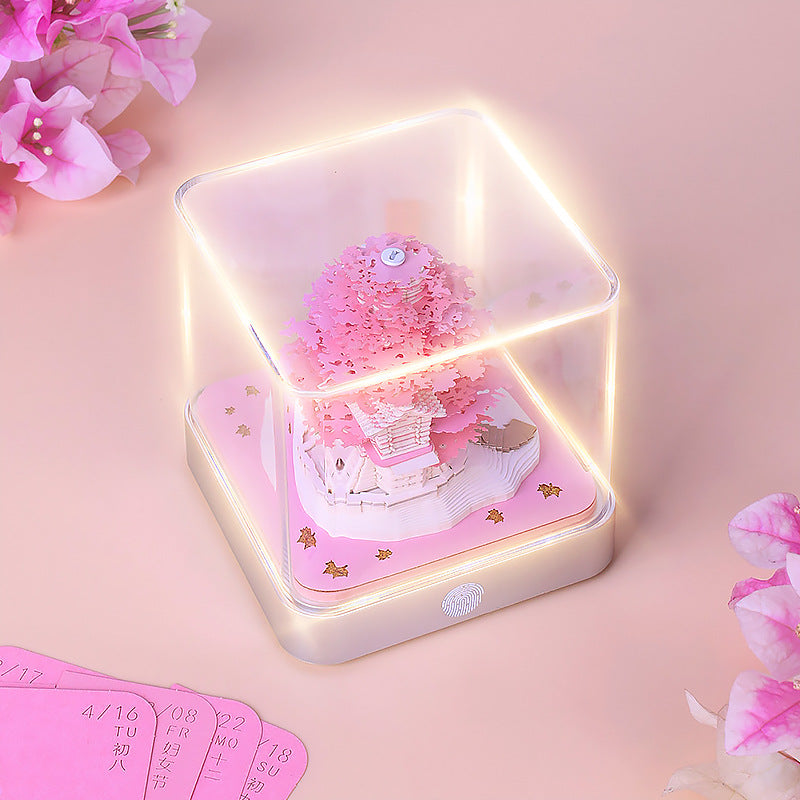 Princess Castle 3D Paper Calendar 2027
