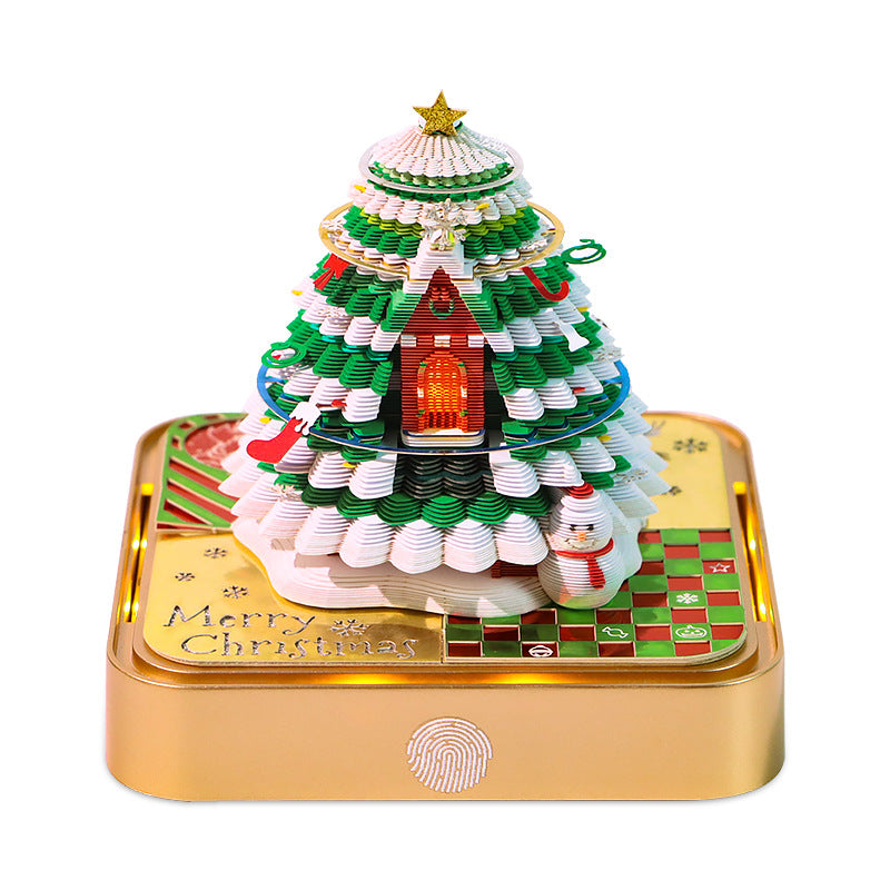 Christmas Tree 3D Paper Calendar 2027