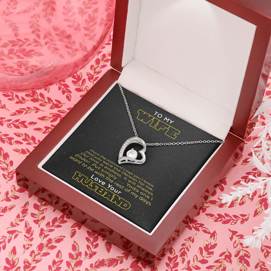 To My Wife - Heart Necklace