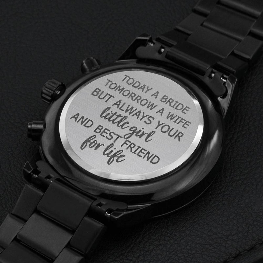 Father's Day Limited Edition - Sale Ending Soon 2 Engraving Chronograph Watch