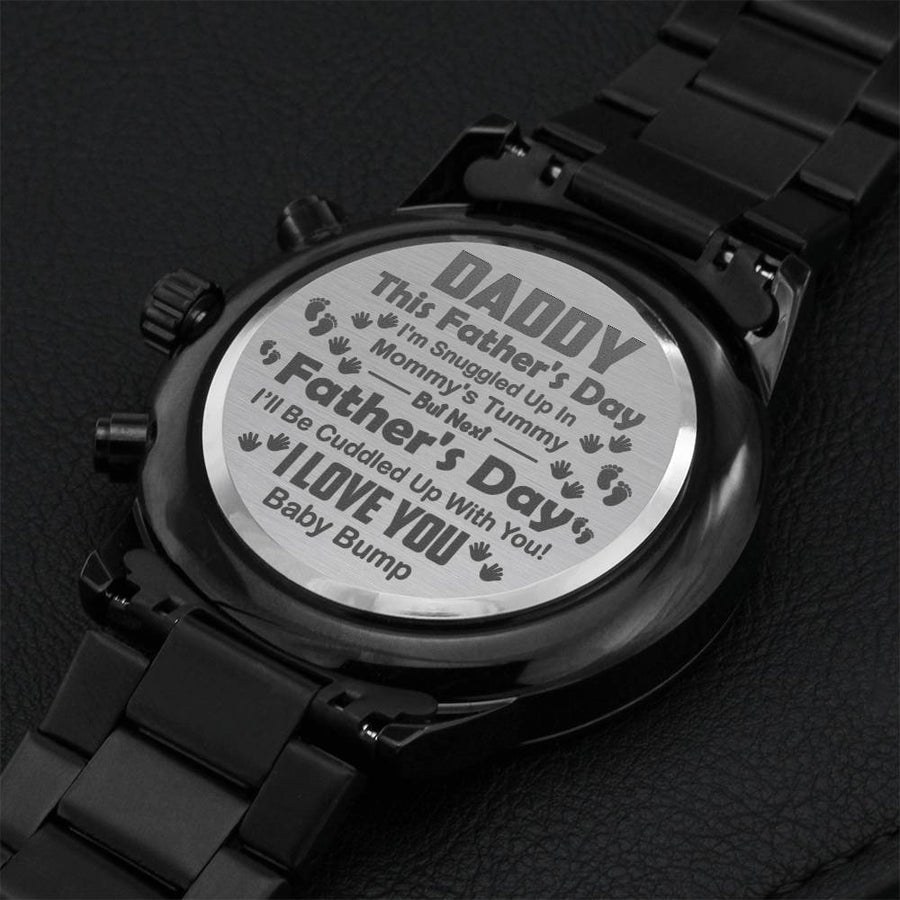 Dad Watch 1 Engraving Chronograph Watch