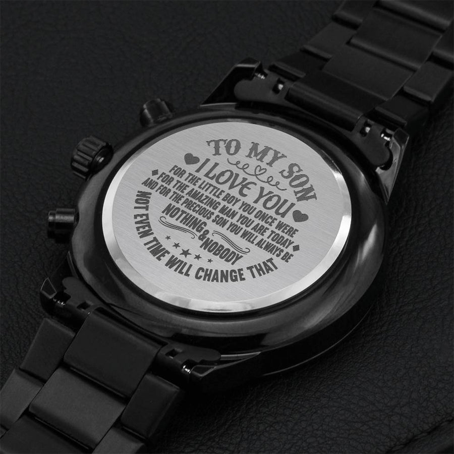 My Precious Son - Chronograph Watch Engraving Chronograph Watch