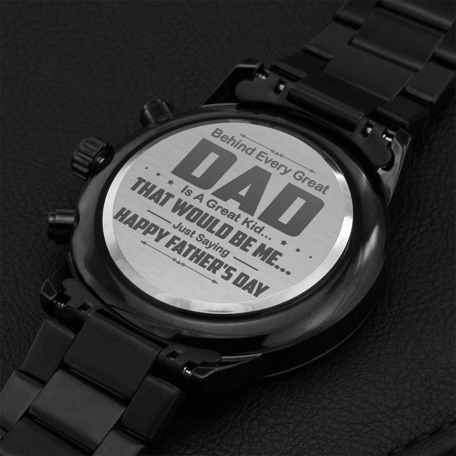 You Are A Great Dad - Happy Father's Day Engraving Chronograph Watch