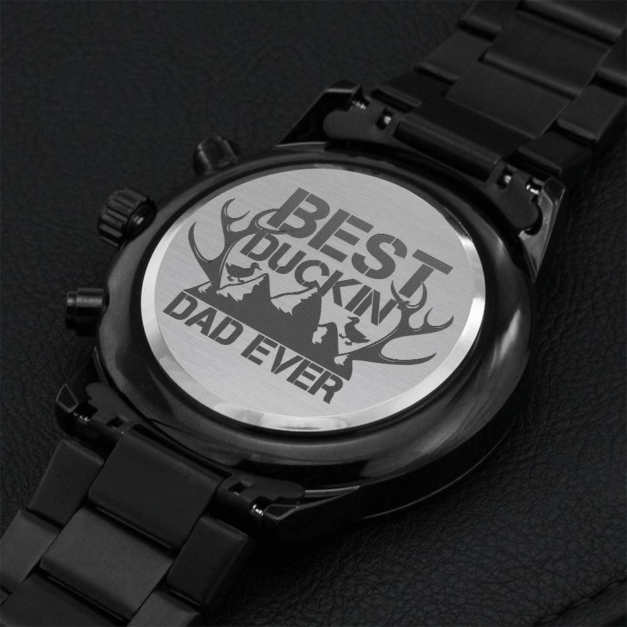 Duckin Engraving Chronograph Watch