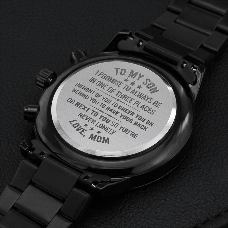 Gift For Son - Three Places - Watch Engraving Chronograph Watch