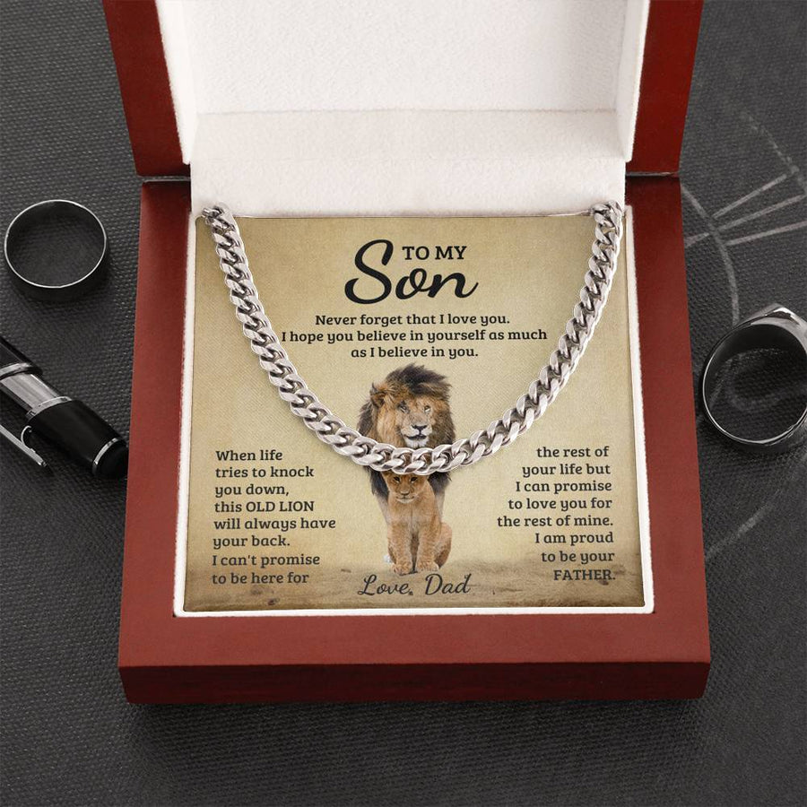 Son - Promise Cuban Link Chain
