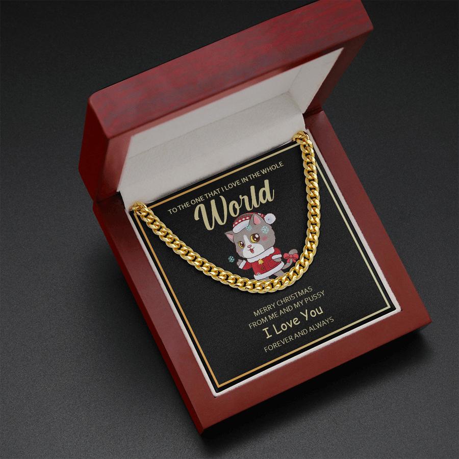 Merry Christmas From Me Necklace
