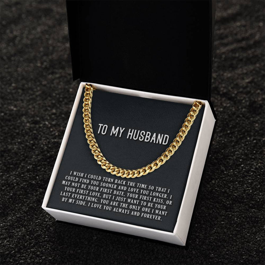 Turn Back Time Cuban Link Chain