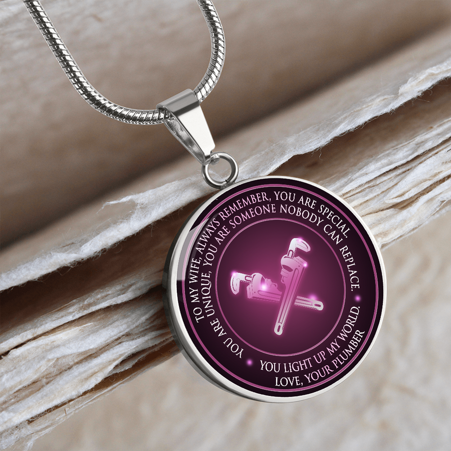 To My Wife - I Asked God for an Angel - He Sent Me You - I Love You - Wife Christmas Gift, Wife Christmas Gift From Husband, Wife Christmas, Gift for Wife, Necklace for Wife - Valentines Day Gift for Her