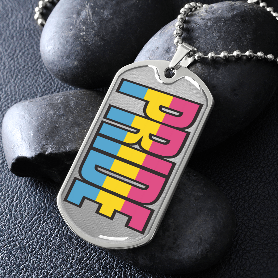 Pan Pride Necklace | Pansexual Pride Necklace