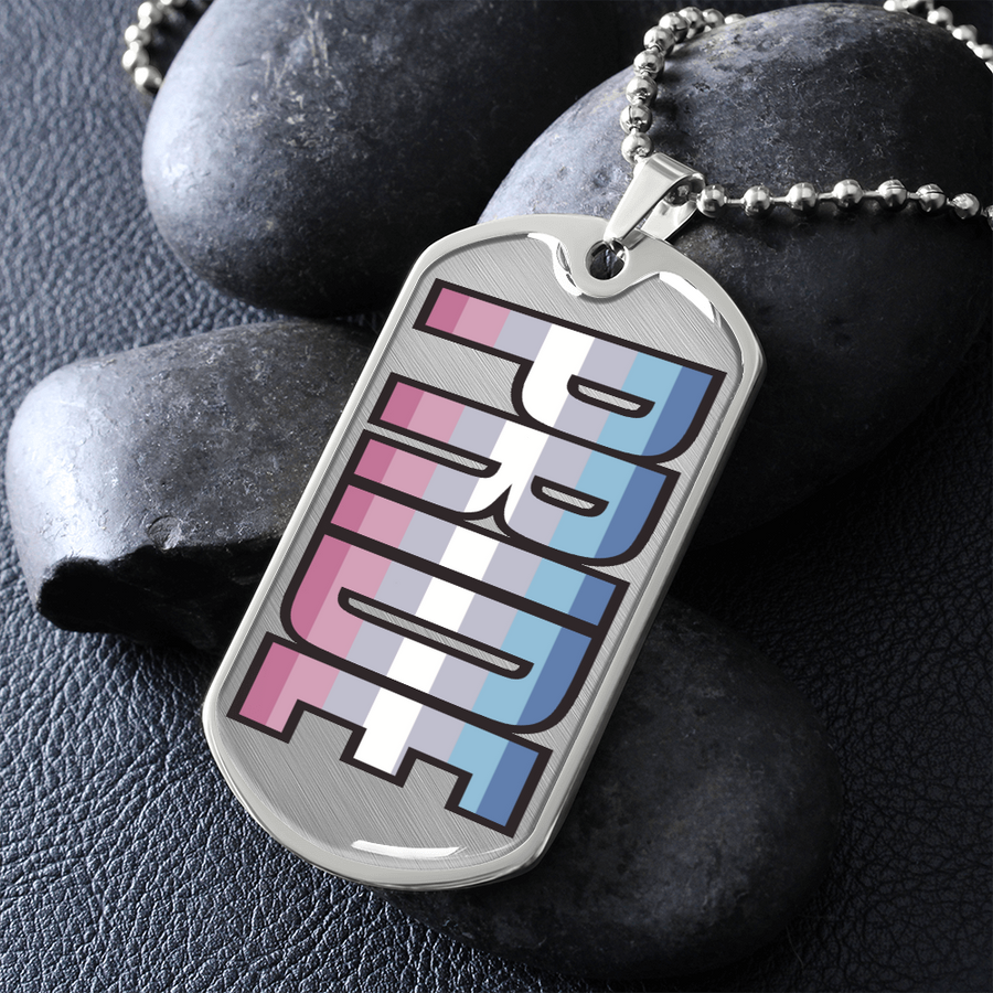 Bigender Pride Necklace