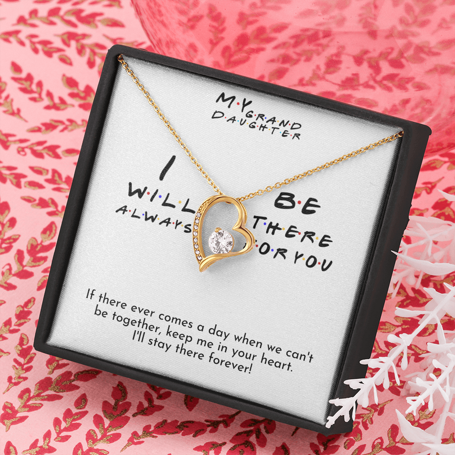 To My Granddaughter - I Will Always Be There for You, Grandpa - Granddaughter Necklace, Granddaughter Gifts, to My Granddaughter, Granddaughter Jewelry, Sweet 16 Gifts, Necklace for Granddaughter