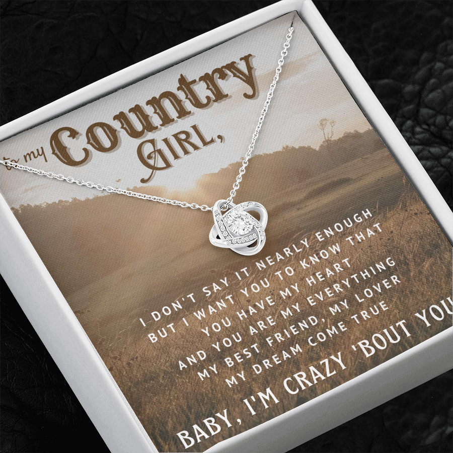 Baby, I'm Crazy 'Bout You! - Necklace Gift Box