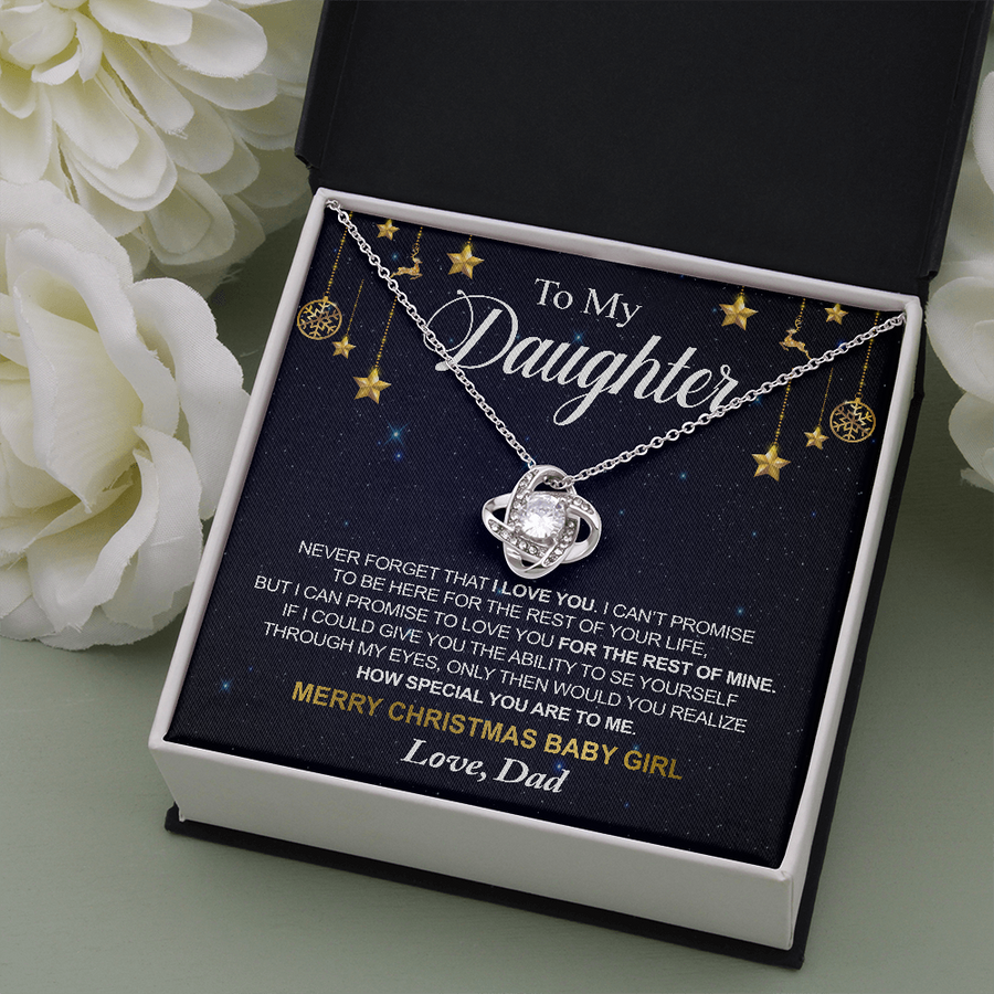 To My Daughter - Love Dad Necklace
