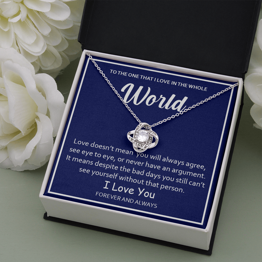 Love In The Whole World Necklace