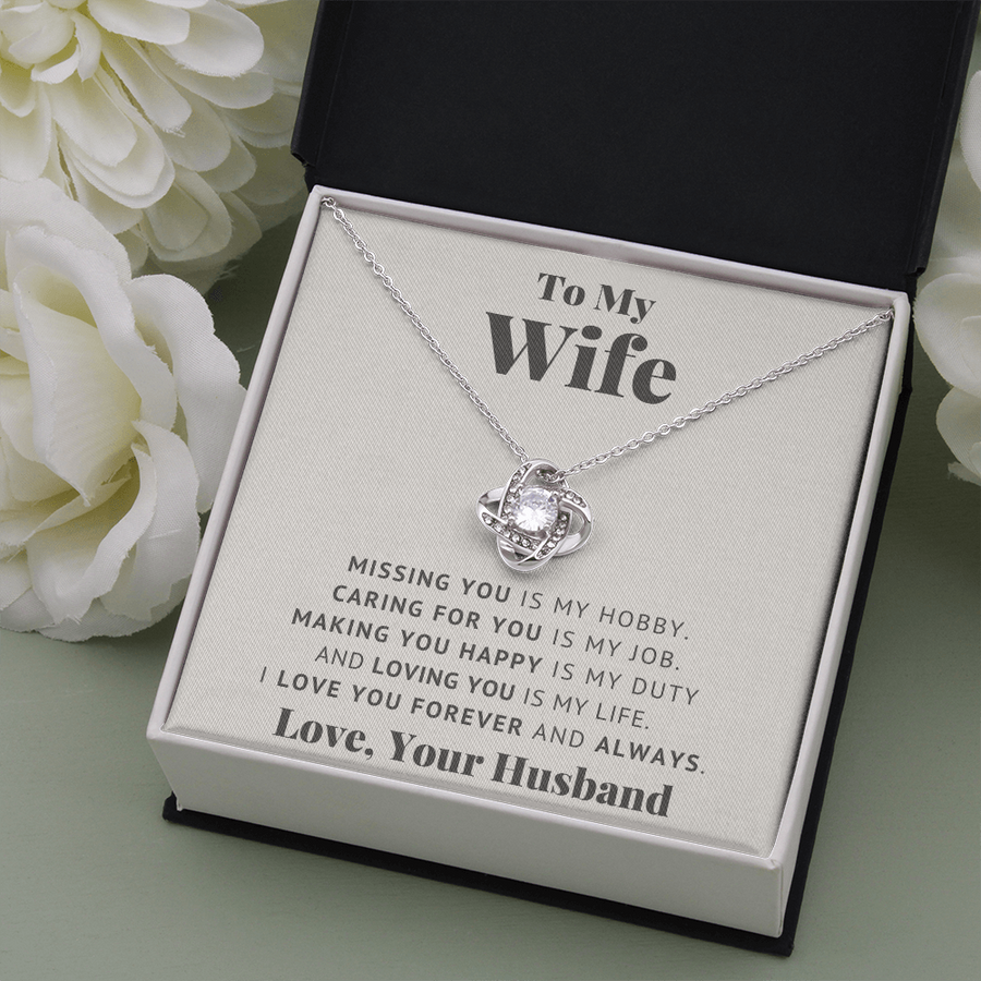 To My Wife | Forever And Always Necklace