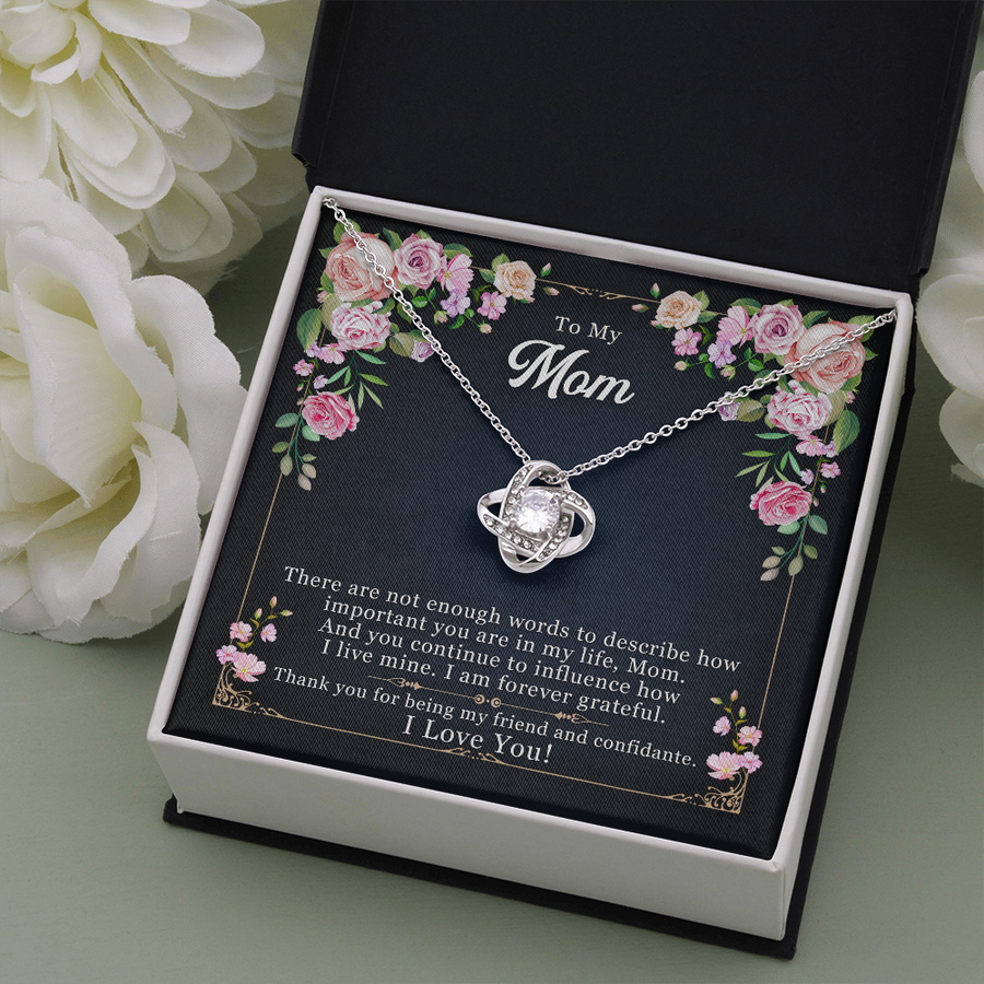 Cadeau personnalisé pour ma mère Collier Anniversaire Saint-Valentin Cadeau pour ma mère, Collier maman, Collier pour ma mère, Pour ma mère, Carte d'anniversaire maman