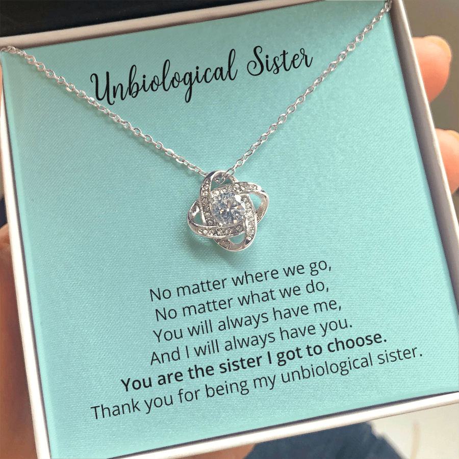 Unbiological Sister Necklace * Soul Sister * Sorority Sister * Sister in Law * Best Friend Forever Necklace