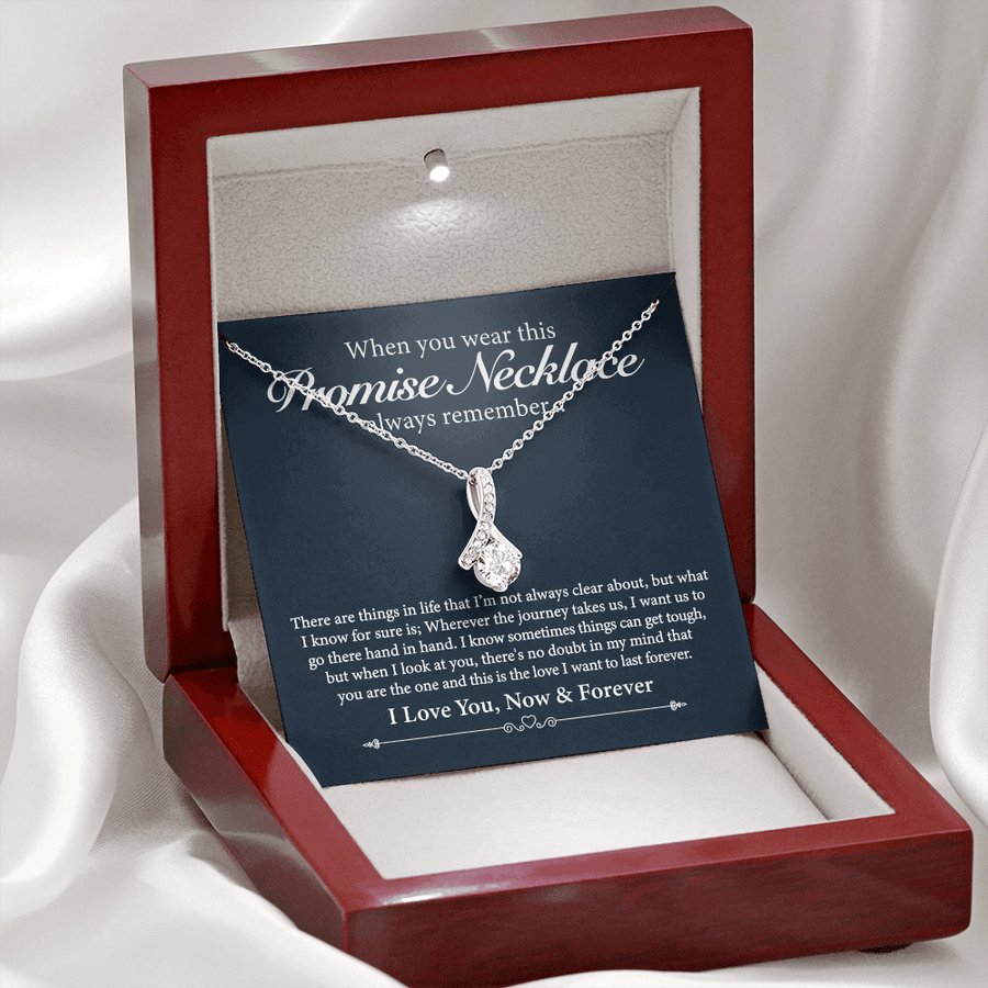 Promise Necklace, Gift For Wife, Girlfriend
