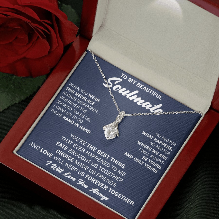Gift For Your Soulmate Christmas - Forever Together - Alluring Necklace
