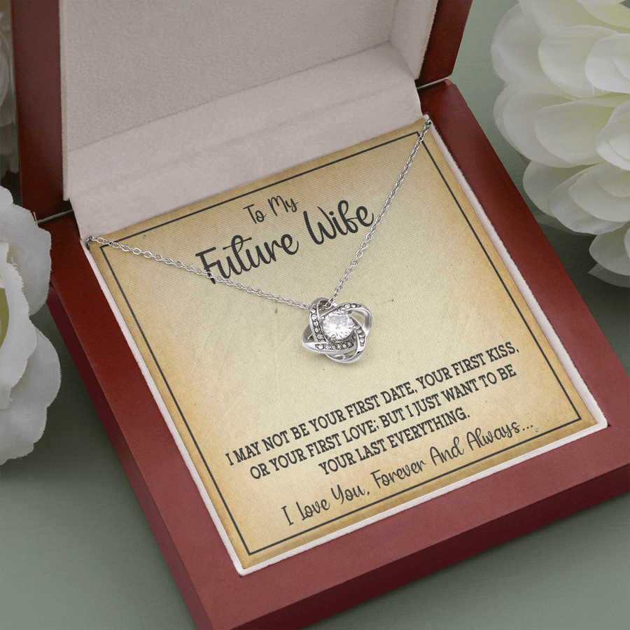 To My Future Wife Necklace, Forever And Always Necklace, Future Wife Gift, Engagement Gifts For Fiancé, Future Wife Jewelry, Heart Necklace