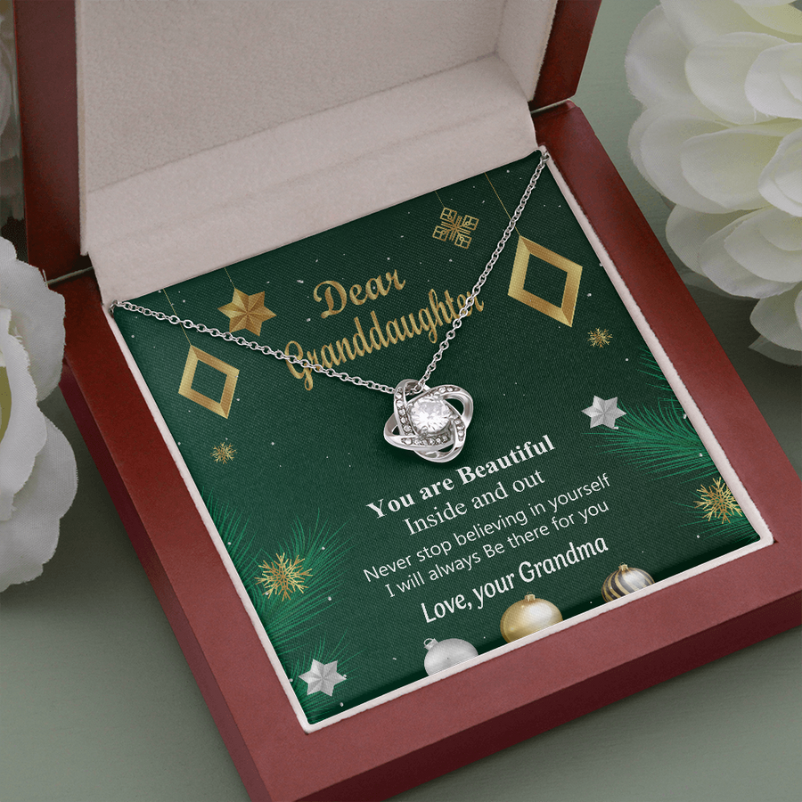 Dear Granddaughter Necklace Gifts, Gifts From Grandma, Necklace Gifts, gifts for granddaughter