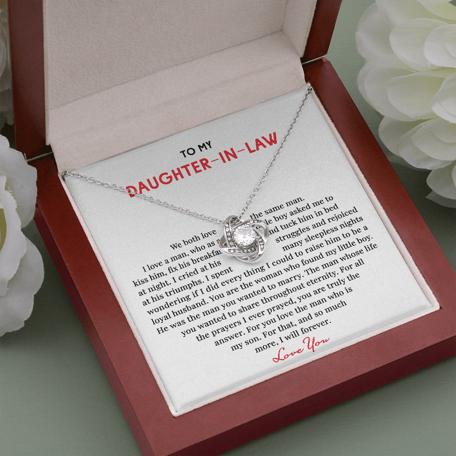 To My Daughter-in-law, Gift for Daughter-in-law, Daughter-in-law Necklace, to My Future Daughter-in-law, Wedding Gift