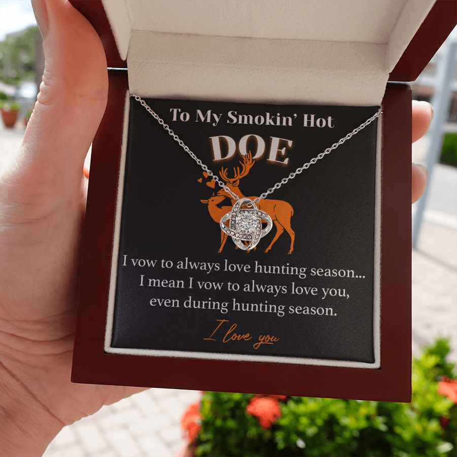 I Vow To Always Love You - 14K White Gold Necklace