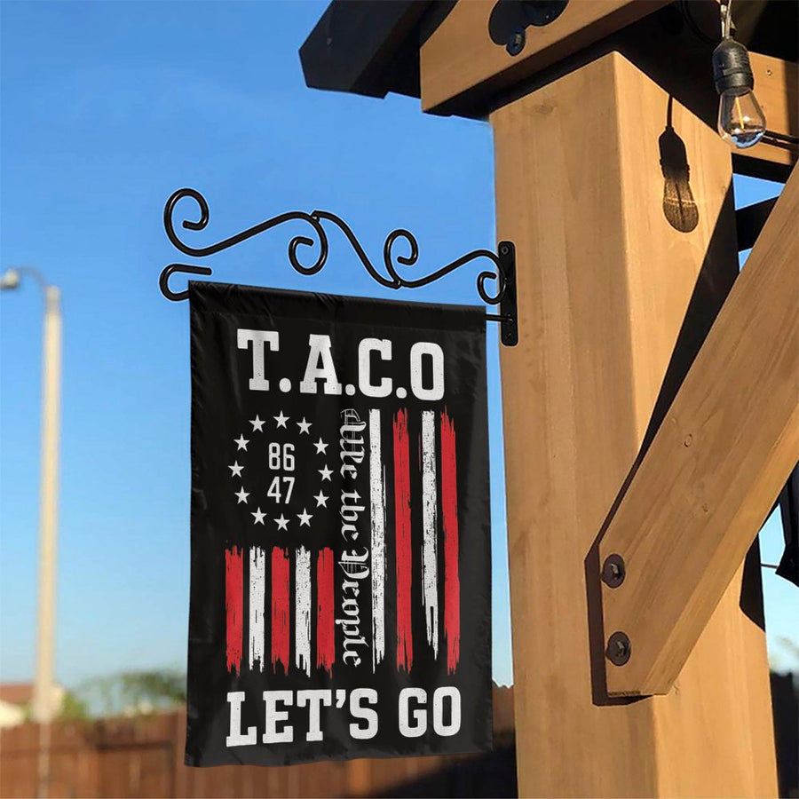 Patriotic Garden Flag | We The People American Flag Design | Weather-Resistant Polyester | Gift for Home and Yard Decor