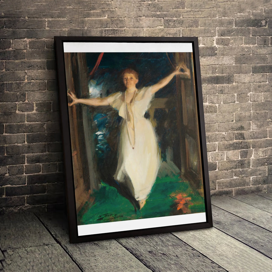 The Morning Toilet by Anders Zorn Canvas | Impressionist Wall Art Print | 1.25-Inch Gallery Wrap | Classical Fine Art Home Decor
