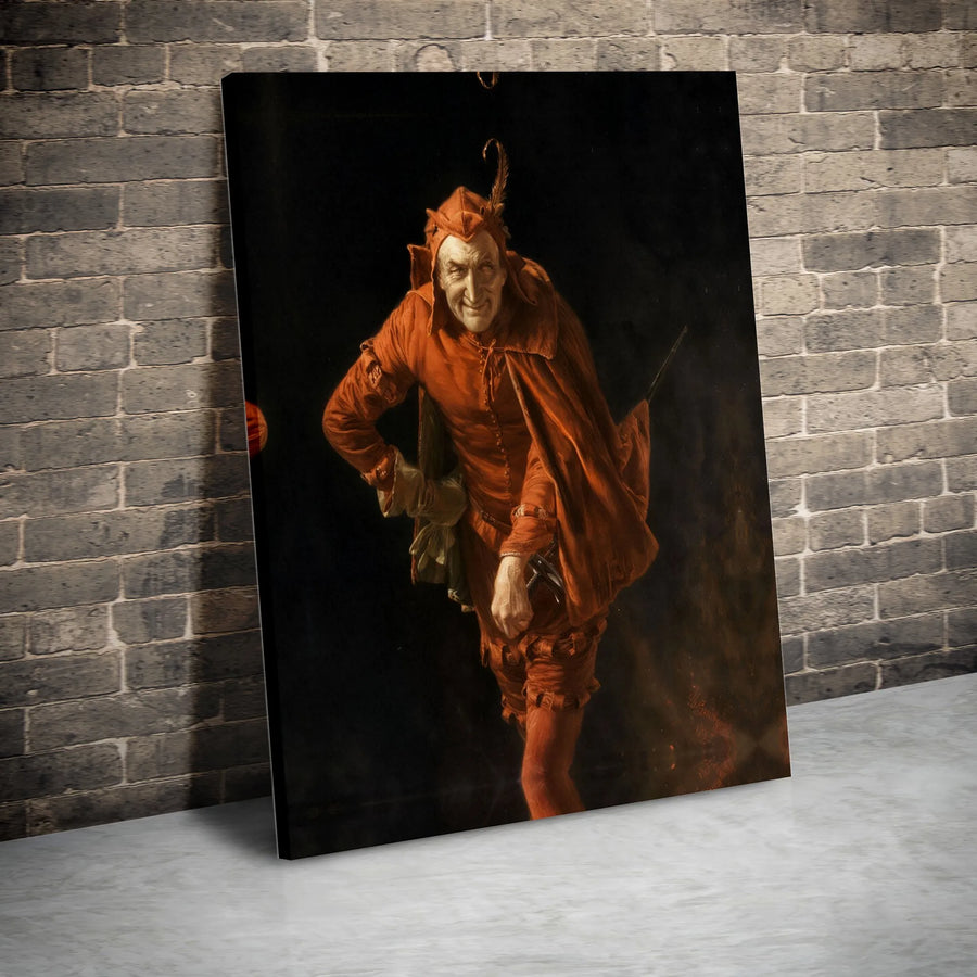 Jan Matejko Stańczyk Canvas Wall Art | Famous Polish Court Jester Painting | Premium Fade-Resistant Print | Collector's Gift for Art Historian