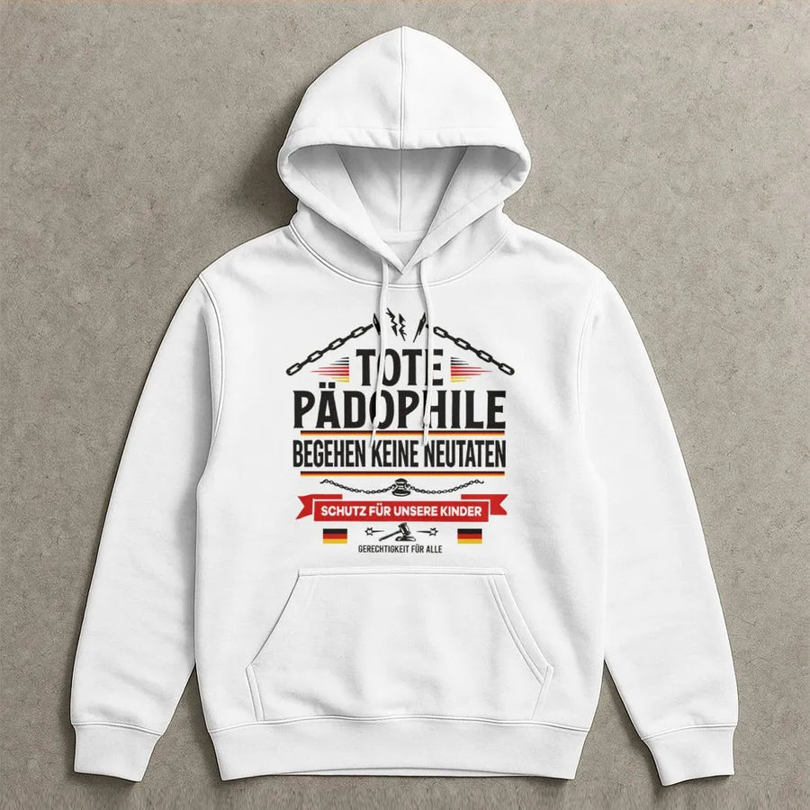 Statement Spruch Hoodie | Schutz für Unsere Kinder Design | Premium Unisex Pullover | Politisches Geschenk für Männer und Frauen