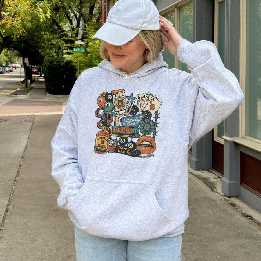 Western Graphic Hoodie | Retro Cowboy Bar Music Aesthetic | Premium Cotton Blend Pullover | Vintage Country Concert Gift for Him Her