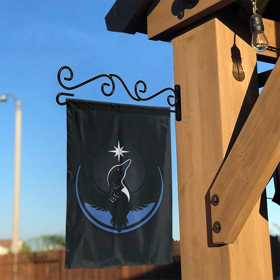 Minnesota Resistance Flag Garden Banner | Loon and North Star Design | Double-Sided Premium Polyester | MN Pride Yard Decor Gift