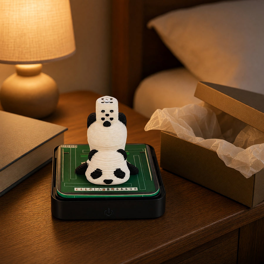 Panda Handstand 3D Calendar 2027