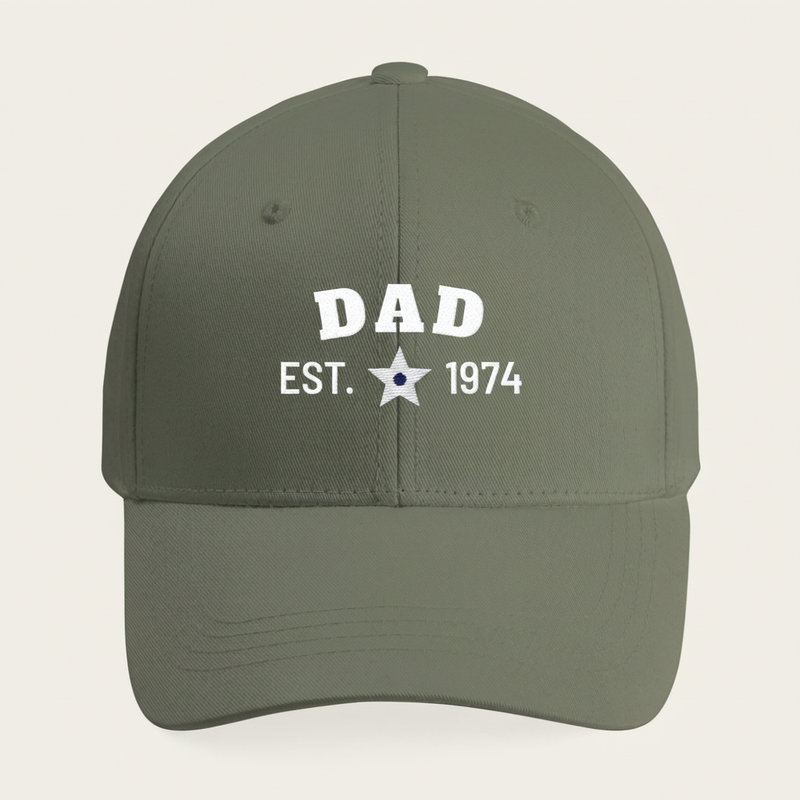 For Dad - Dad's Custom Embroidered Hat — His Name, Stitched In