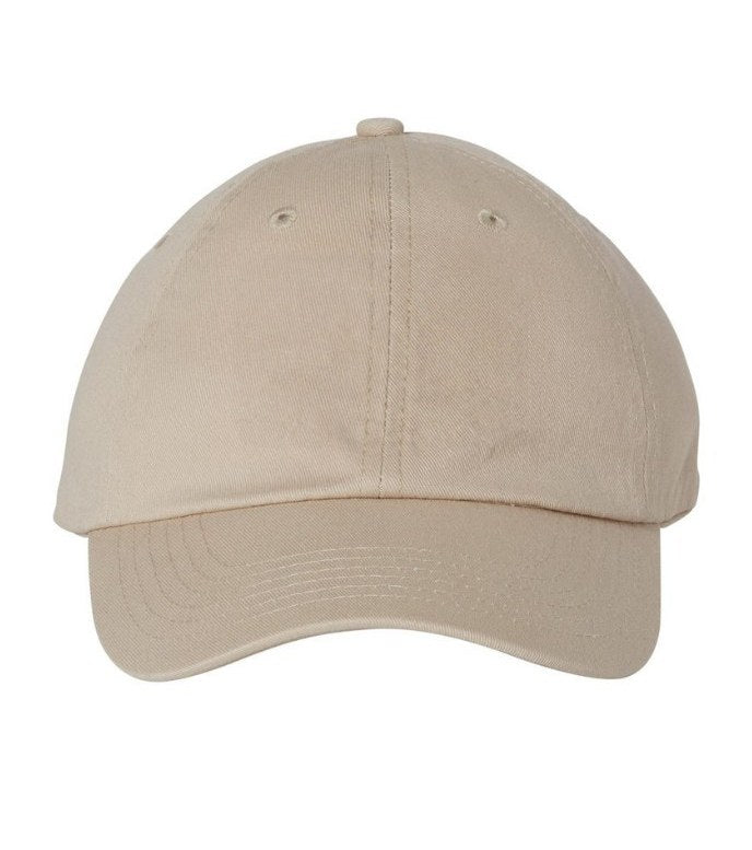 Bio-washed dad hat, stone